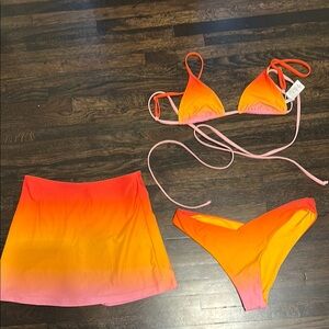 WeWoreWhat  Cooper Sunset Ombré Bikini
